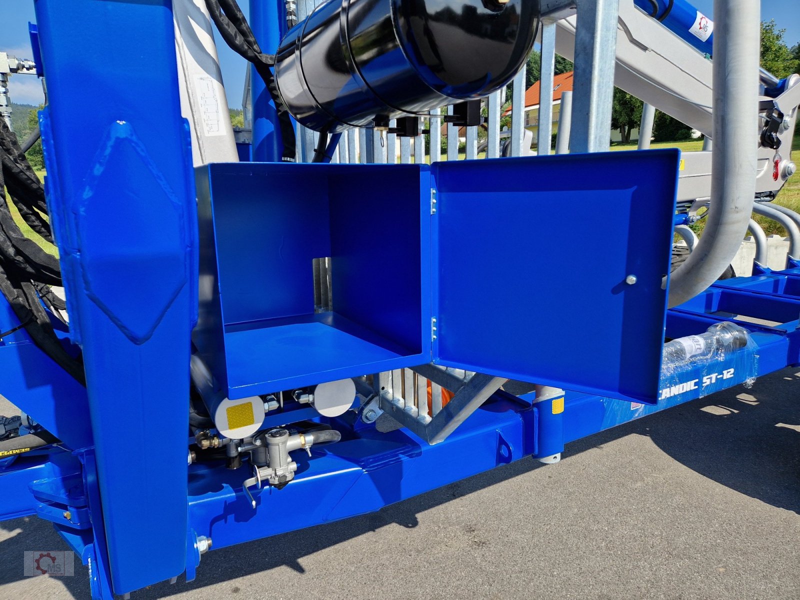 Rückewagen & Rückeanhänger typu Scandic ST-12D 16t Druckluft 9m Kran 750kg Hubkraft Seilwinde Rückewagen, Neumaschine v Tiefenbach (Obrázek 20)