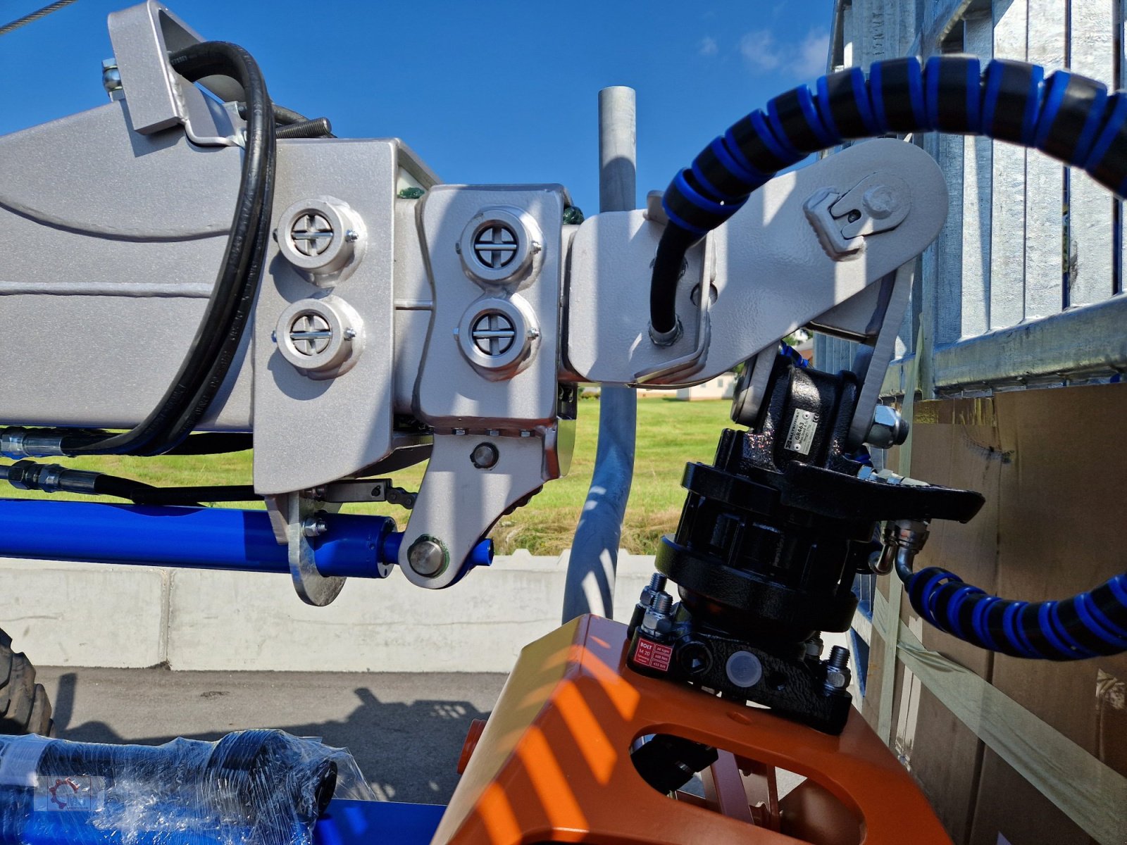 Rückewagen & Rückeanhänger del tipo Scandic ST-12D 16t Druckluft 9m Kran 750kg Hubkraft Seilwinde Rückewagen, Neumaschine In Tiefenbach (Immagine 10)