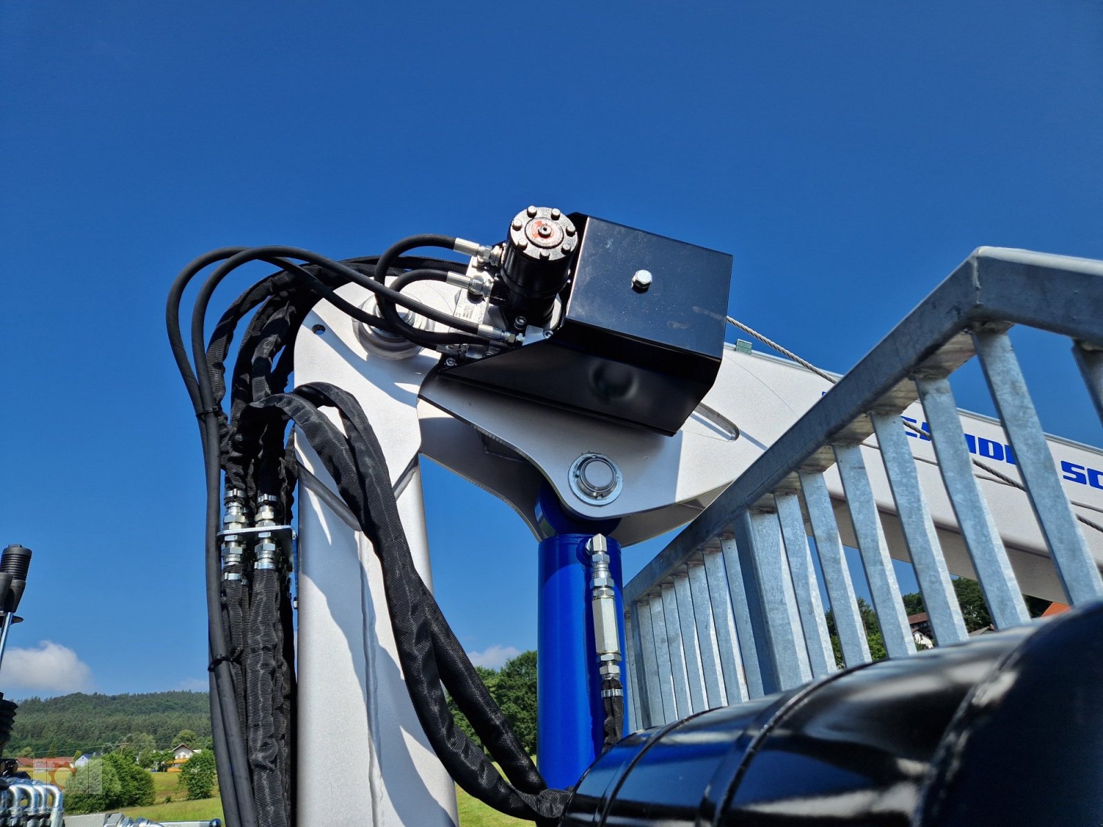 Rückewagen & Rückeanhänger del tipo Scandic ST-12D 16t Druckluft 9m Kran 750kg Hubkraft Seilwinde Rückewagen, Neumaschine In Tiefenbach (Immagine 14)