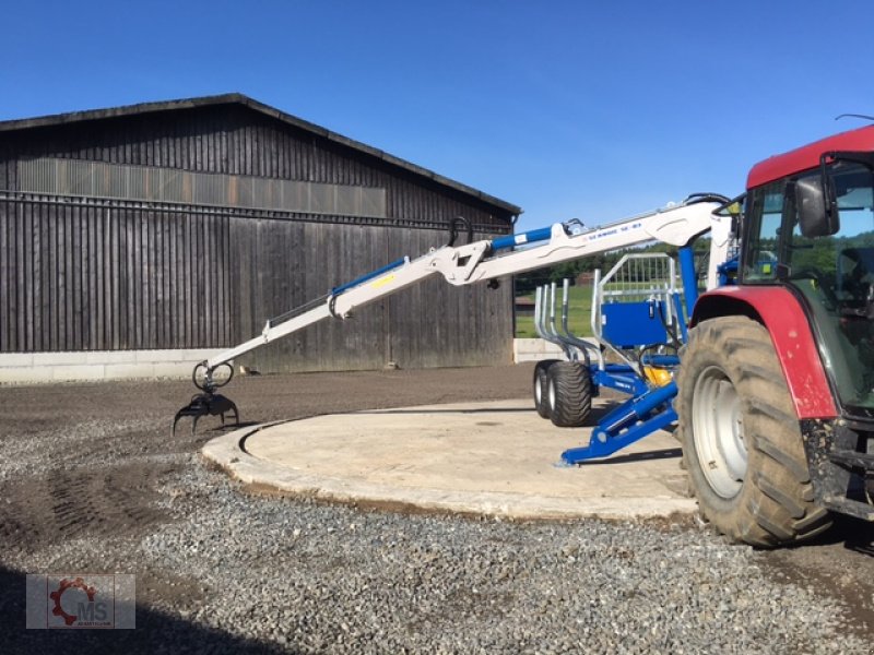 Rückewagen & Rückeanhänger des Typs Scandic ST-12D 16t Druckluft 9m Kran 750kg Hubkraft Seilwinde, Neumaschine in Tiefenbach (Bild 17)