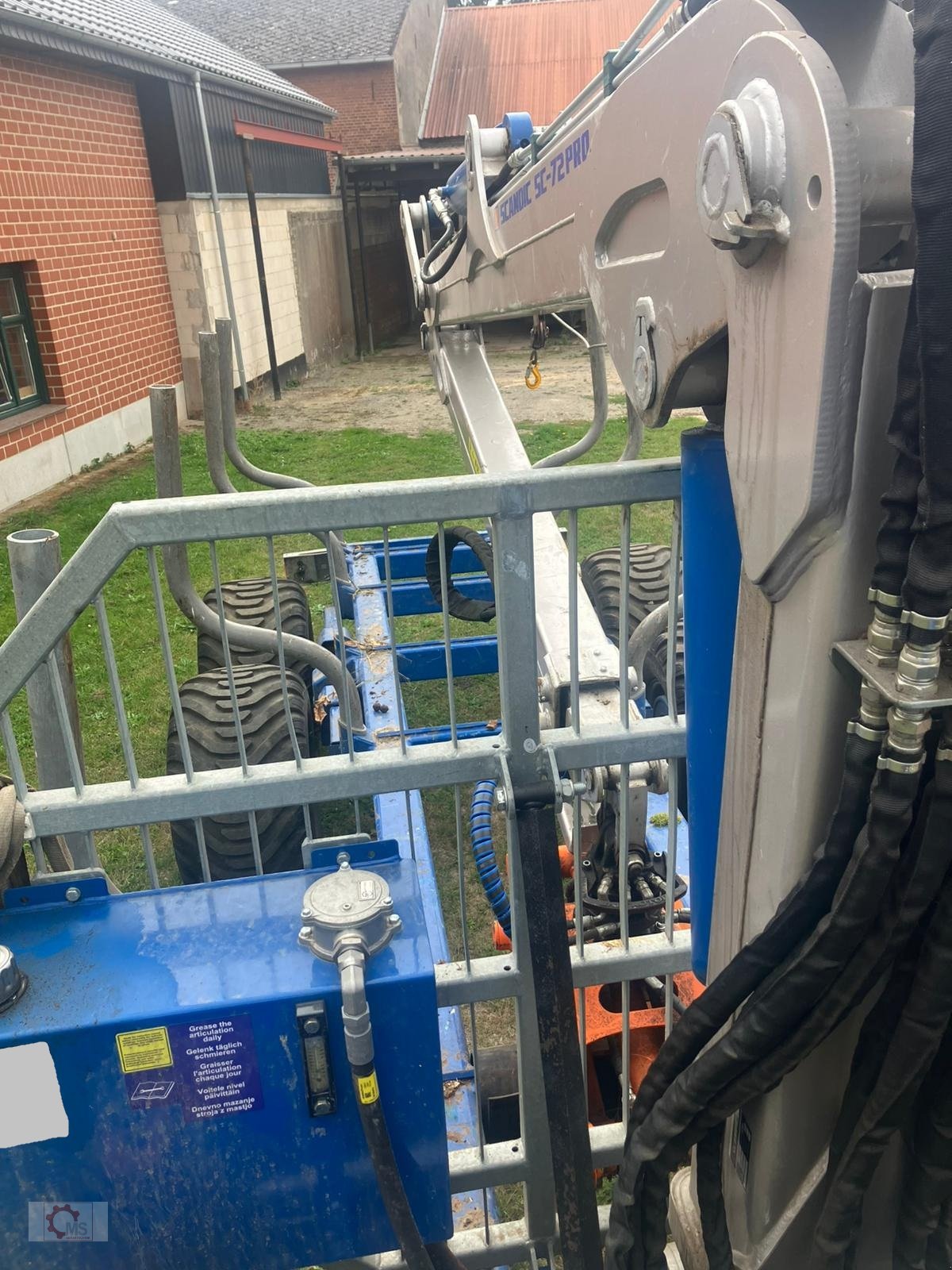 Rückewagen & Rückeanhänger от тип Scandic ST-12D SC-72PRO Kran Eigenölversorgung Kranseilwinde Druckluftbremse, Gebrauchtmaschine в Tiefenbach (Снимка 11)