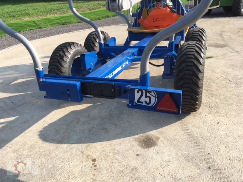 Rückewagen & Rückeanhänger typu Scandic ST-6 7,4t 5,9m Kran 600kg Hubkraft Auflauf Hydr. Bremse, Neumaschine v Tiefenbach (Obrázek 4)