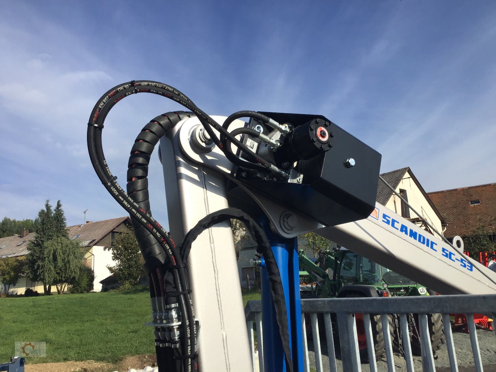 Rückewagen & Rückeanhänger типа Scandic ST-6 Rückewagen 7,4t 5,9m Kran 600kg Hubkraft Auflauf Hydr.Bremse, Neumaschine в Tiefenbach (Фотография 18)