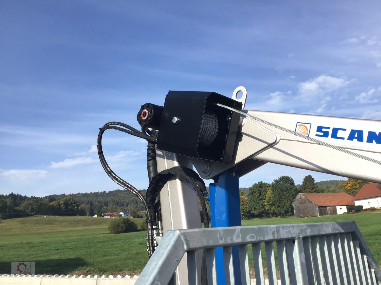 Rückewagen & Rückeanhänger del tipo Scandic ST-6 Rückewagen 7,4t 5,9m Kran 600kg Hubkraft Auflauf Hydr.Bremse, Neumaschine In Tiefenbach (Immagine 14)