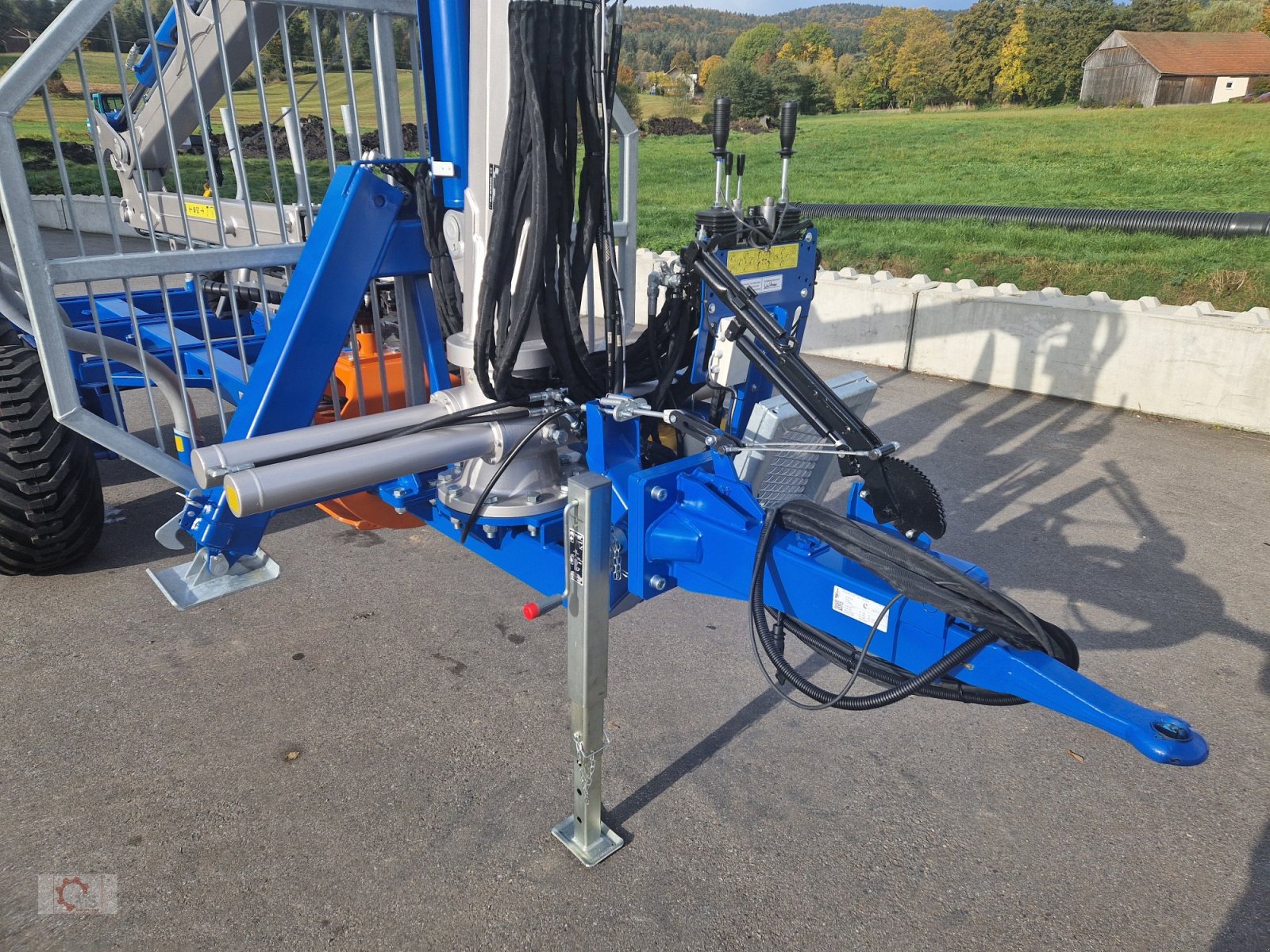 Rückewagen & Rückeanhänger del tipo Scandic ST-7 Rückewagen 7,4t 7,1m Kran 450kg Hubkraft Auflauf Hydr.Bremse, Neumaschine en Tiefenbach (Imagen 12)