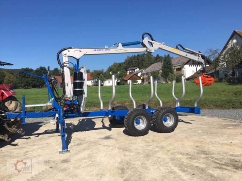 Rückewagen & Rückeanhänger del tipo Scandic ST-8 10,5t 7,1m Kran 600kg Hubkraft Druckluft, Neumaschine en Tiefenbach (Imagen 25)