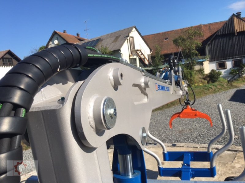 Rückewagen & Rückeanhänger des Typs Scandic ST-8 10,5t 7,1m Kran 600kg Hubkraft Druckluft, Neumaschine in Tiefenbach (Bild 18)