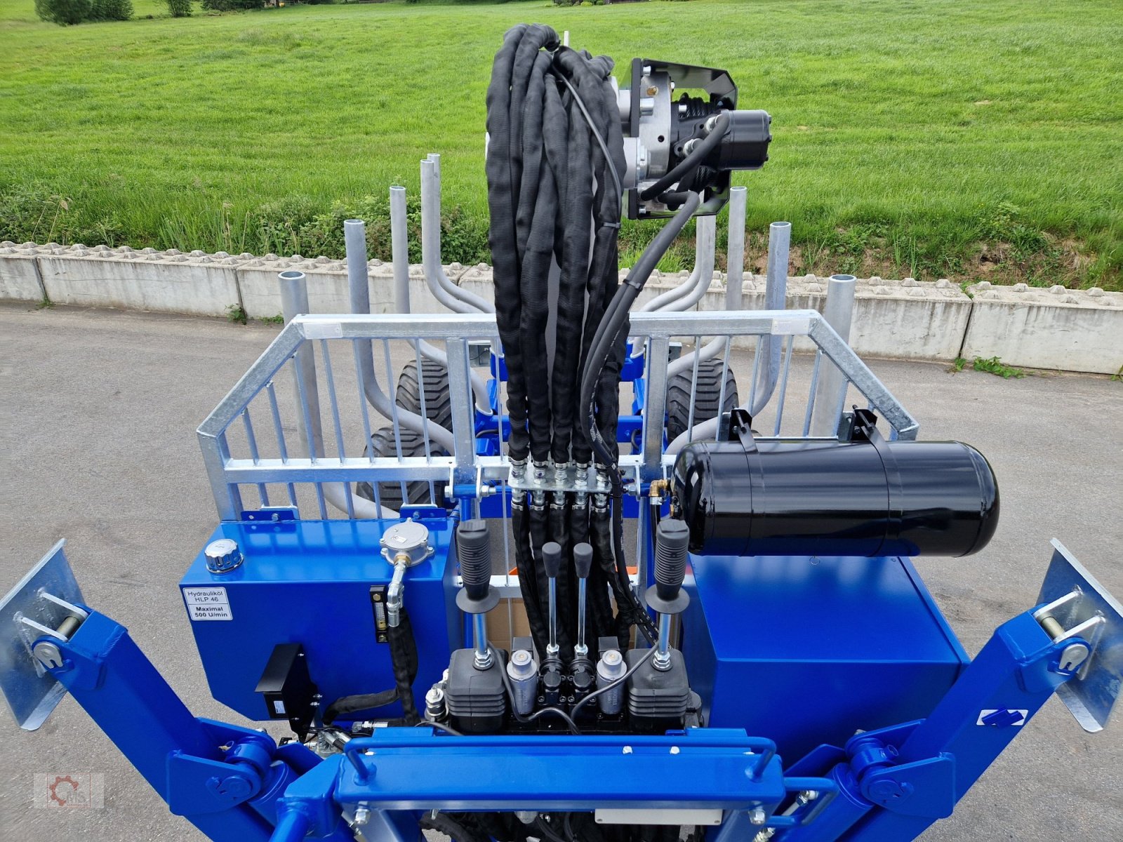 Rückewagen & Rückeanhänger a típus Scandic ST-8 10,5t 7,9m Kran 550kg Hubkraft Druckluft Untenanhängung, Neumaschine ekkor: Tiefenbach (Kép 14)