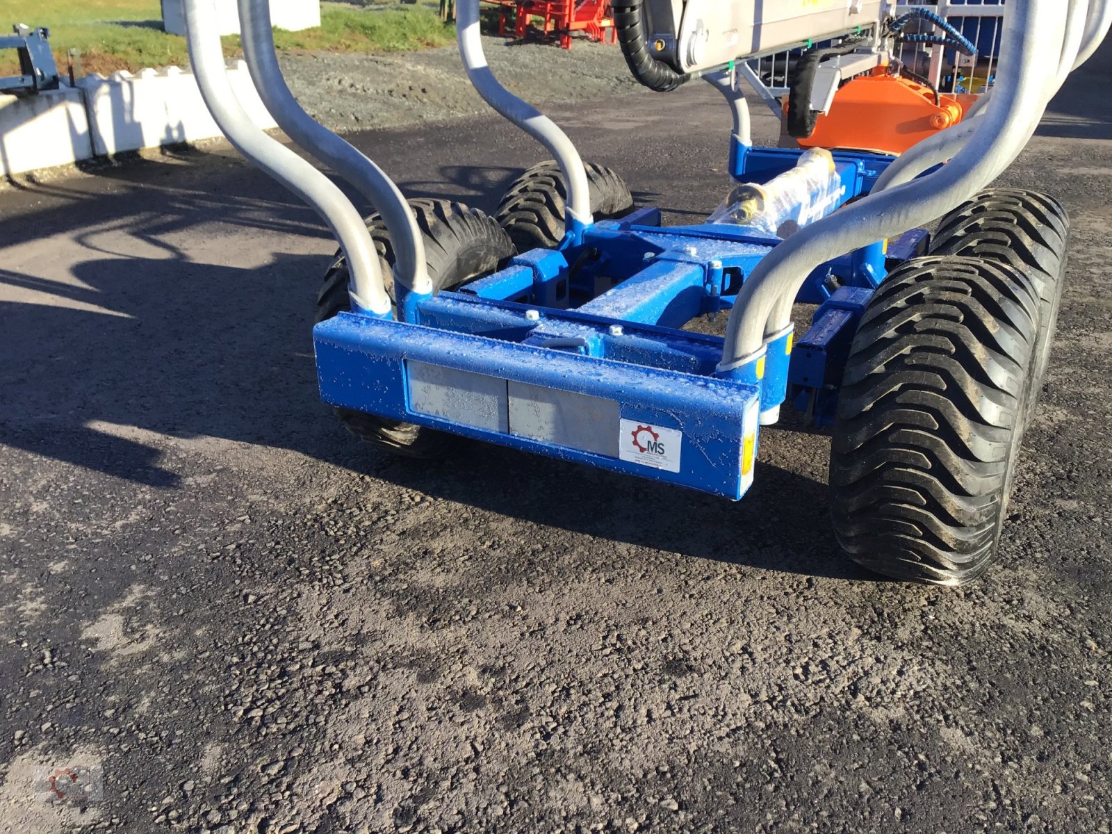 Rückewagen & Rückeanhänger typu Scandic ST-8 10,5t 7,9m Kran 550kg Hubkraft Druckluft, Neumaschine v Tiefenbach (Obrázek 8)