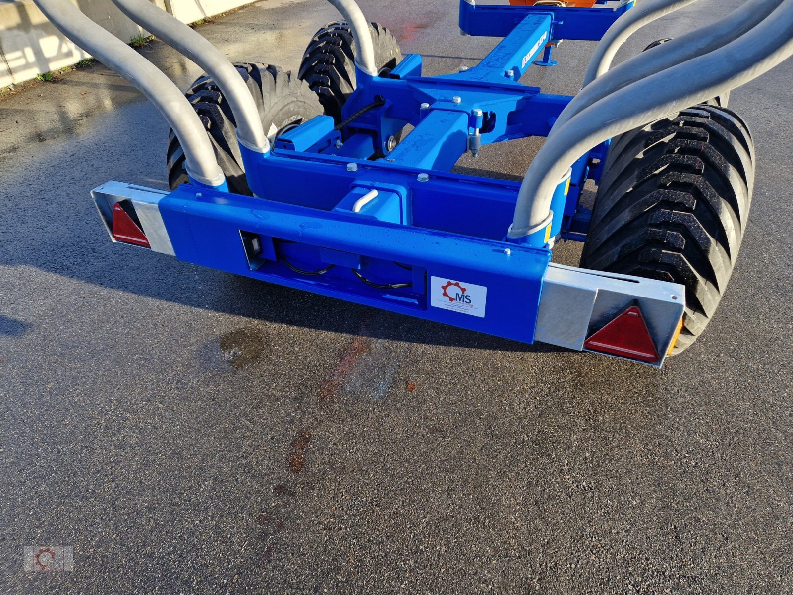 Rückewagen & Rückeanhänger del tipo Scandic ST-8 7,1m Kran 600kg Hubkraft Aufl-Hydr.Bremse, Neumaschine en Tiefenbach (Imagen 4)