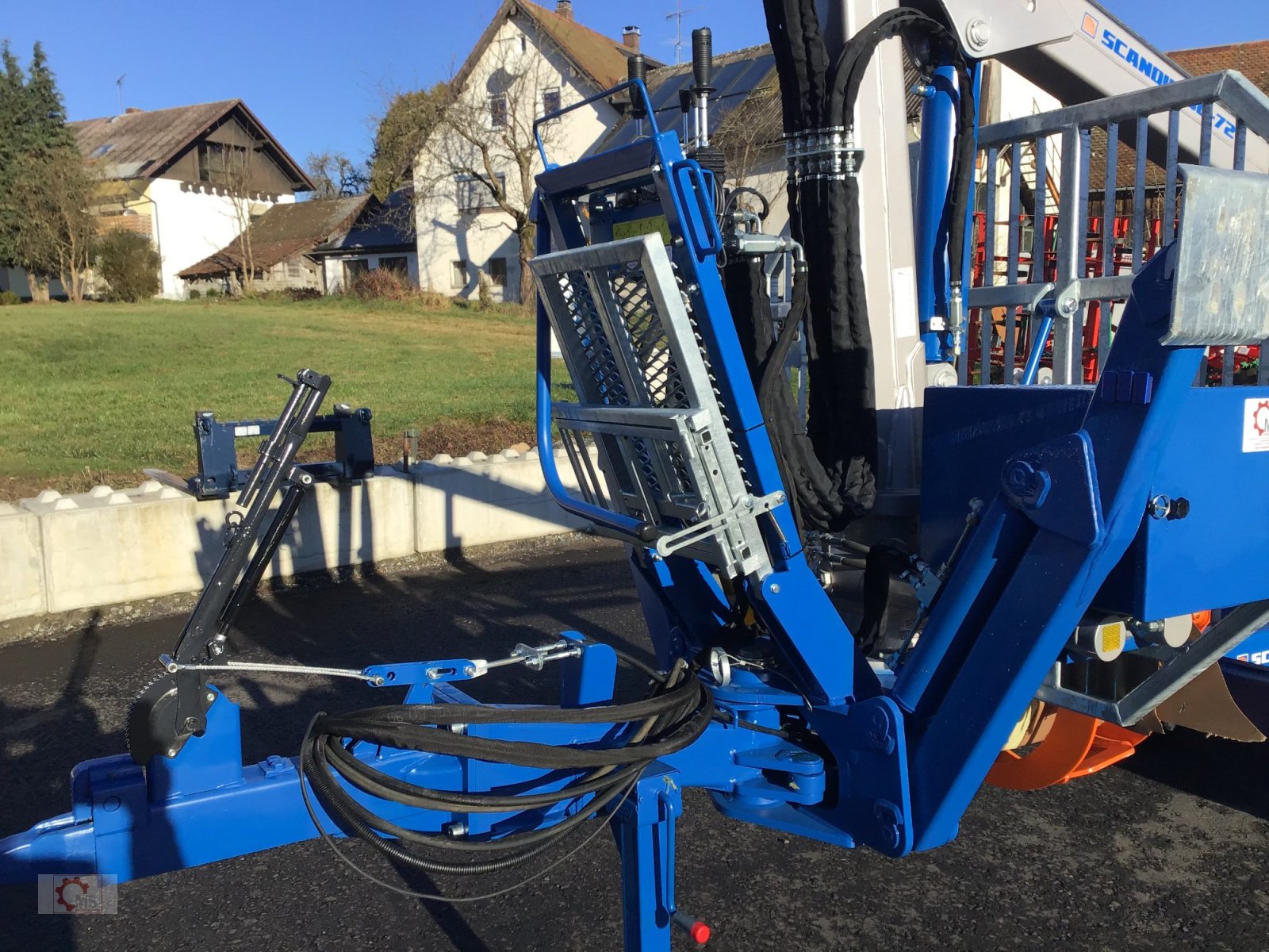 Rückewagen & Rückeanhänger tipa Scandic ST-8 7,9m Kran 550kg Hubkraft Auflauf Hydr. Bremse, Neumaschine u Tiefenbach (Slika 16)