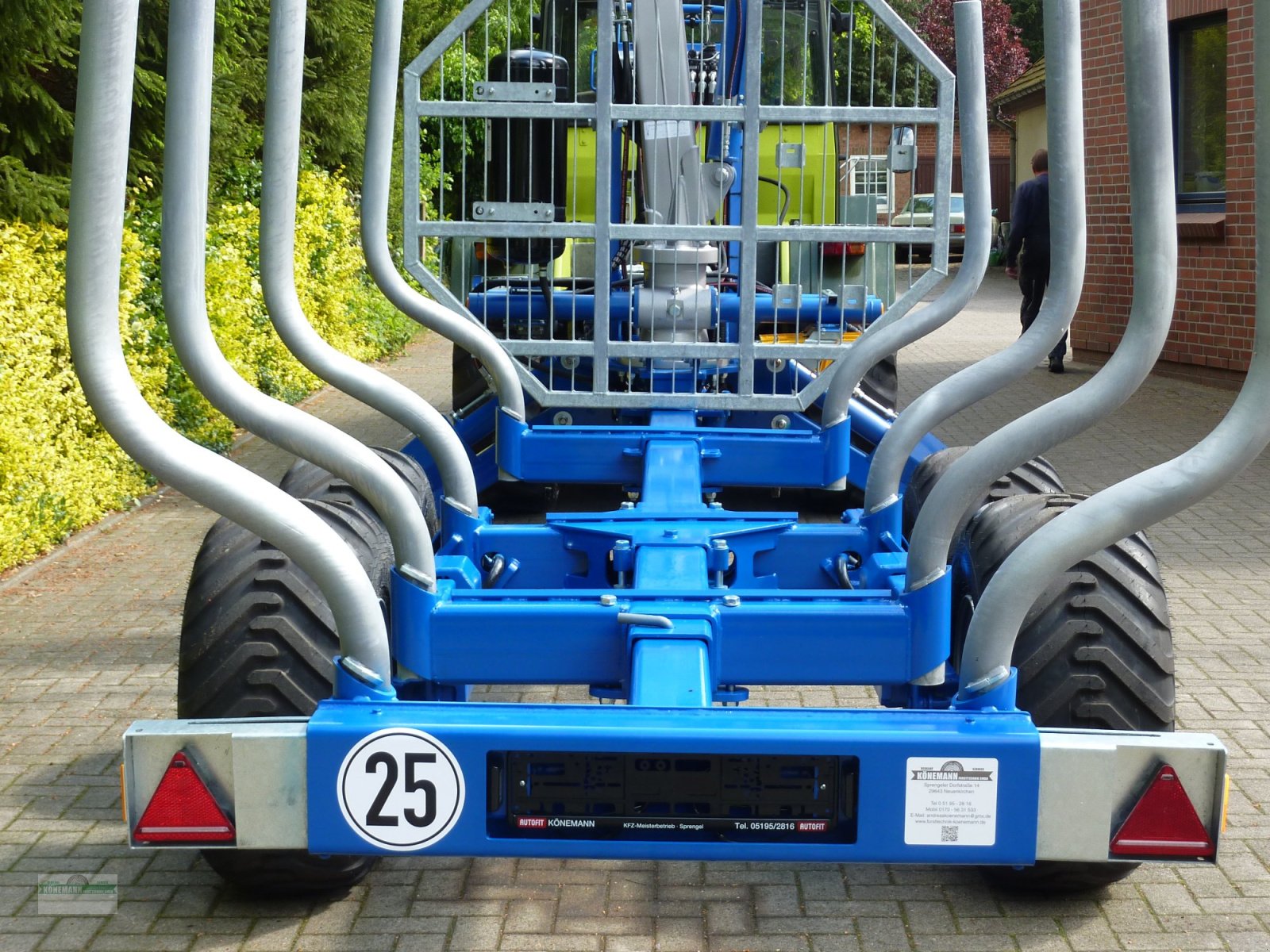 Rückewagen & Rückeanhänger typu Scandic ST 8/72 Druckluft, Neumaschine v Neuenkirchen (Obrázek 4)