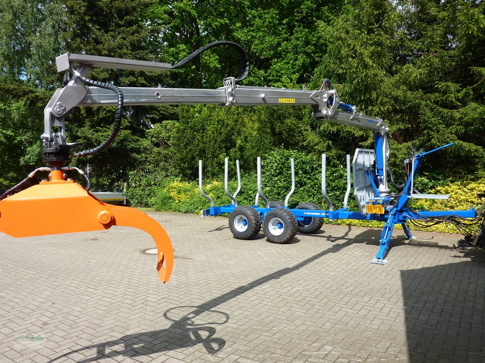 Rückewagen & Rückeanhänger typu Scandic ST 8/72 Druckluft, Neumaschine v Neuenkirchen (Obrázek 12)