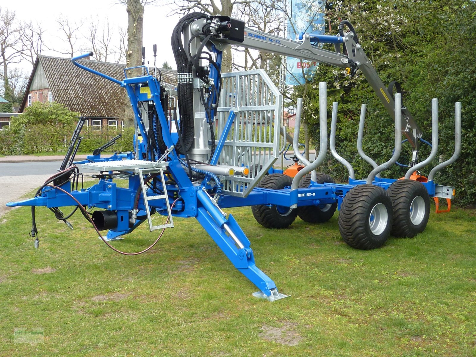 Rückewagen & Rückeanhänger a típus Scandic ST 8 Auflaufbremse, Neumaschine ekkor: Neuenkirchen (Kép 1)