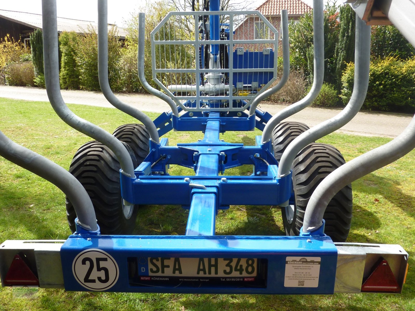 Rückewagen & Rückeanhänger a típus Scandic ST 8 Auflaufbremse, Neumaschine ekkor: Neuenkirchen (Kép 2)