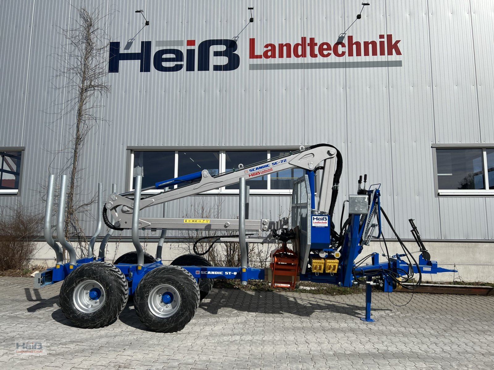 Rückewagen & Rückeanhänger des Typs Scandic ST-8, Neumaschine in Merkendorf (Bild 1)