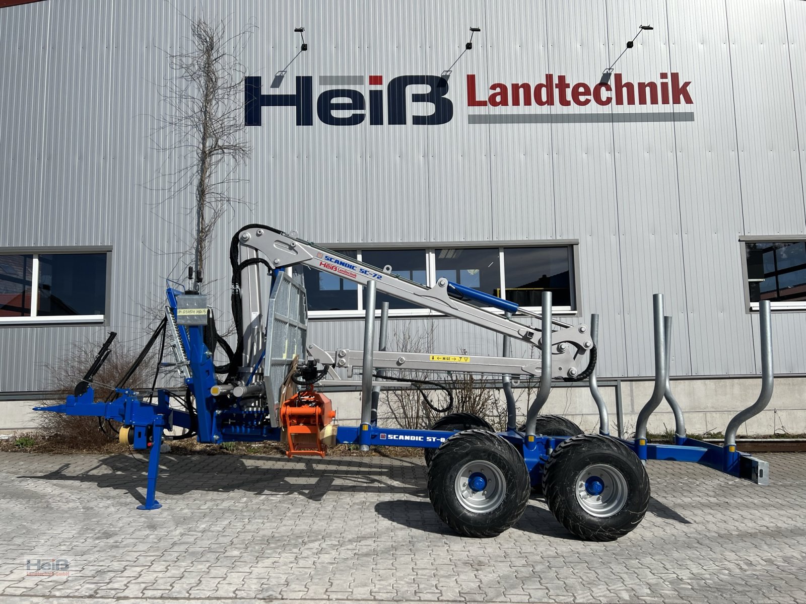 Rückewagen & Rückeanhänger des Typs Scandic ST-8, Neumaschine in Merkendorf (Bild 3)