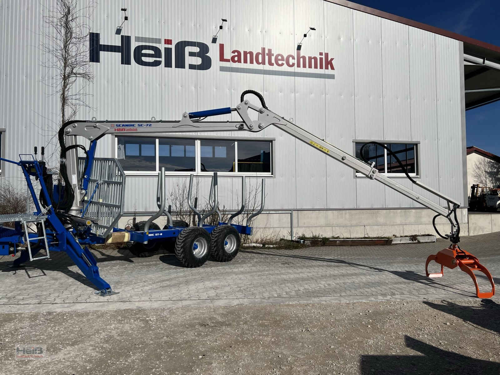 Rückewagen & Rückeanhänger des Typs Scandic ST-8, Neumaschine in Merkendorf (Bild 19)