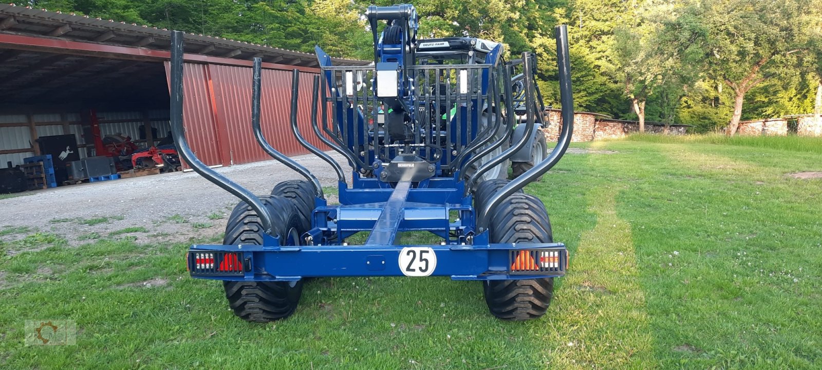 Rückewagen & Rückeanhänger tipa Scheifele SR 8 Rückewagen Forstkran 6500 Auflaufbremse, Gebrauchtmaschine u Tiefenbach (Slika 4)