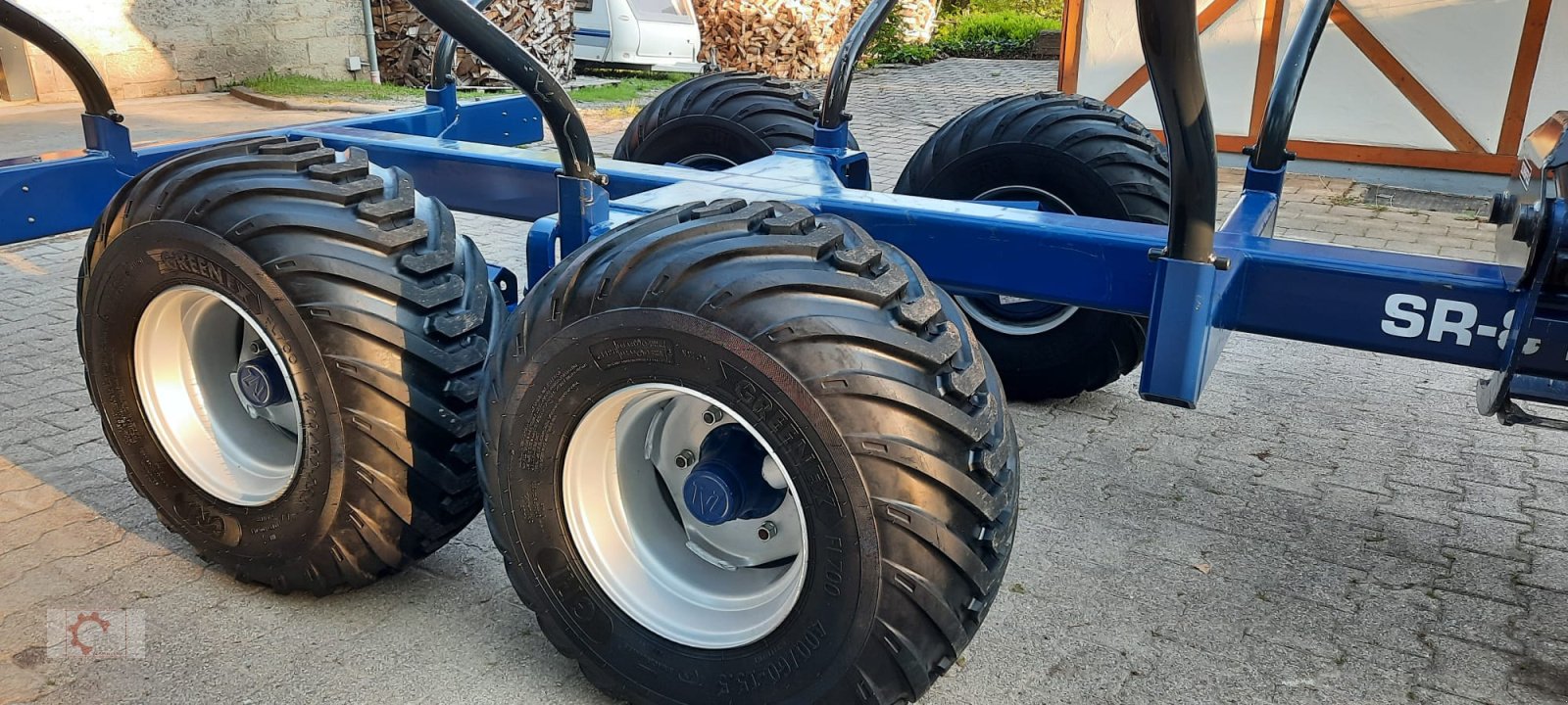 Rückewagen & Rückeanhänger tipa Scheifele SR 8 Rückewagen Forstkran 6500 Auflaufbremse, Gebrauchtmaschine u Tiefenbach (Slika 9)