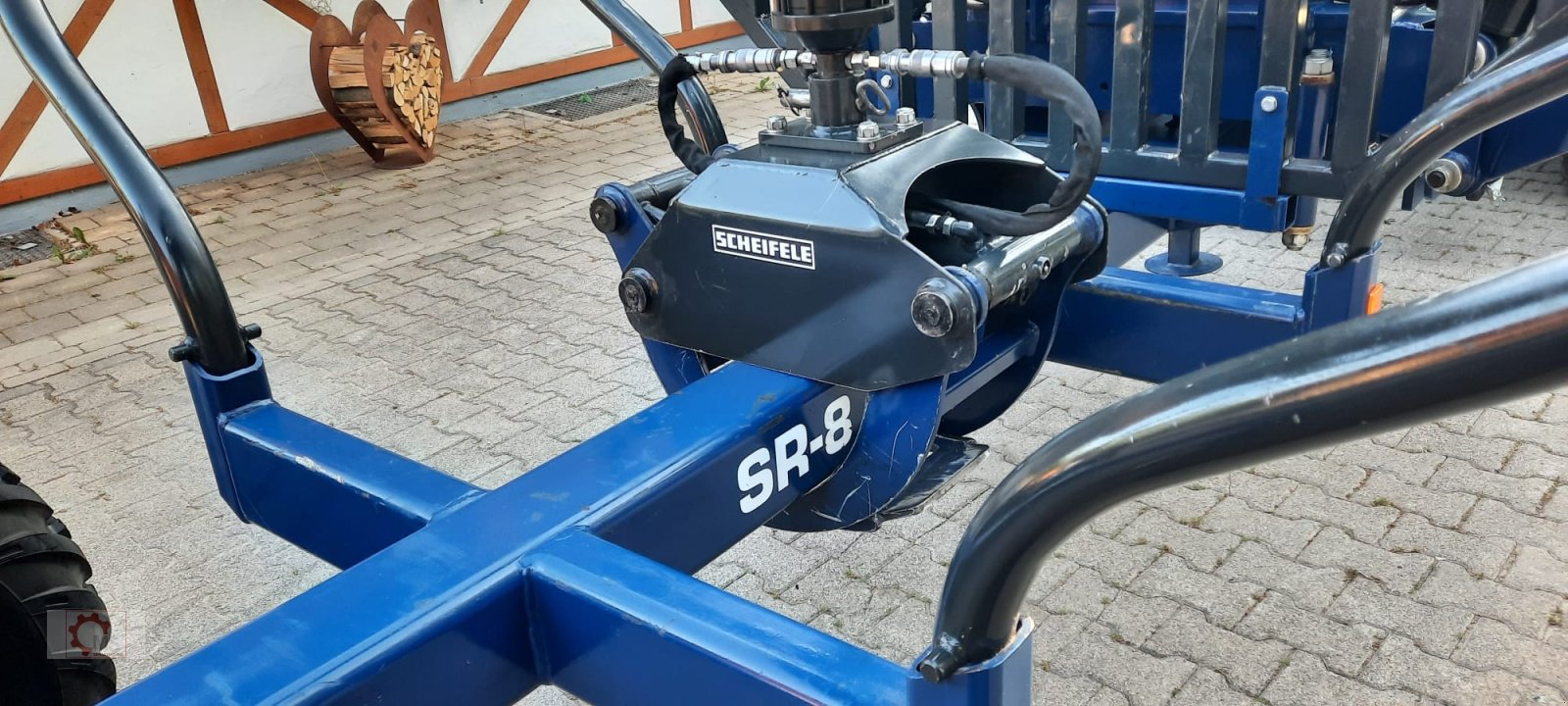 Rückewagen & Rückeanhänger tipa Scheifele SR 8 Rückewagen Forstkran 6500 Auflaufbremse, Gebrauchtmaschine u Tiefenbach (Slika 11)