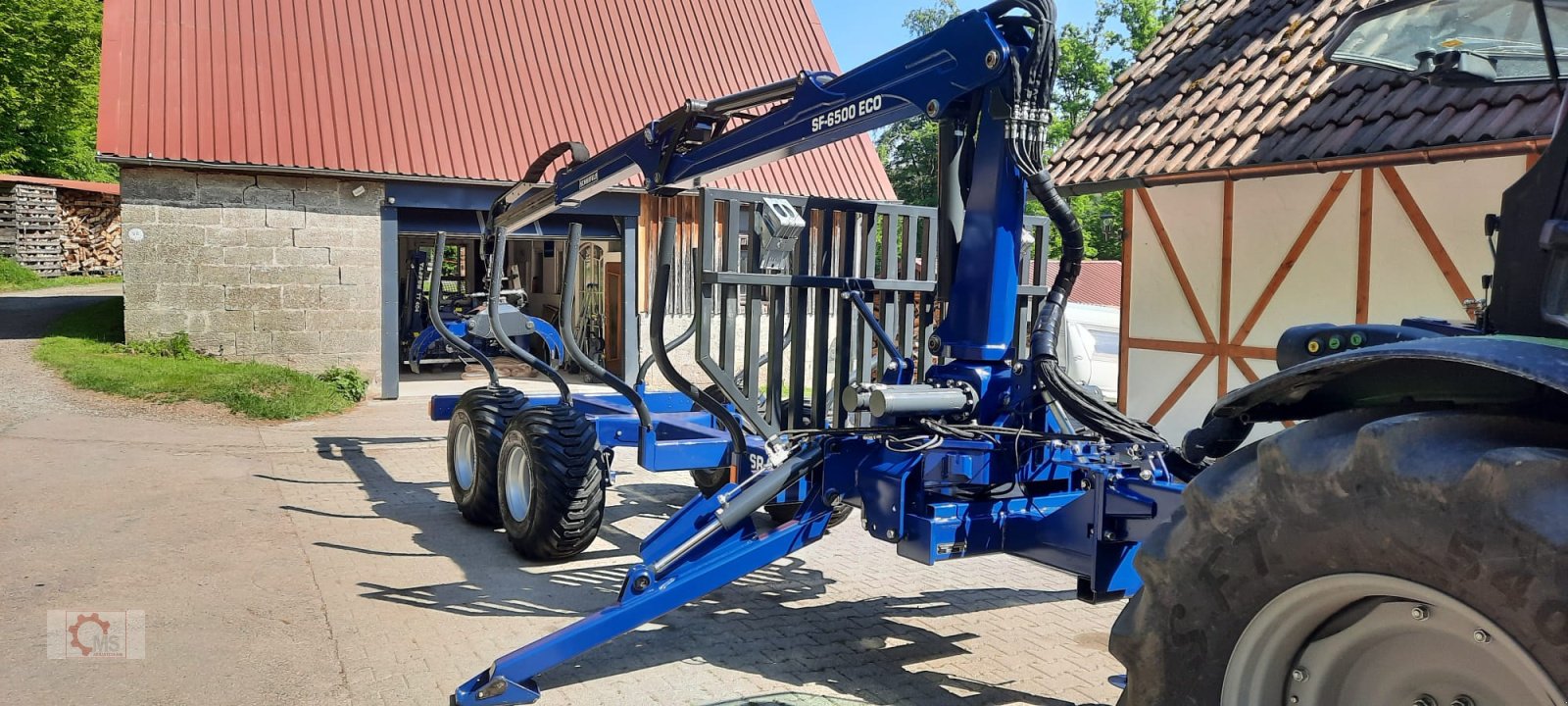 Rückewagen & Rückeanhänger tipa Scheifele SR 8 Rückewagen Forstkran 6500 Auflaufbremse, Gebrauchtmaschine u Tiefenbach (Slika 18)