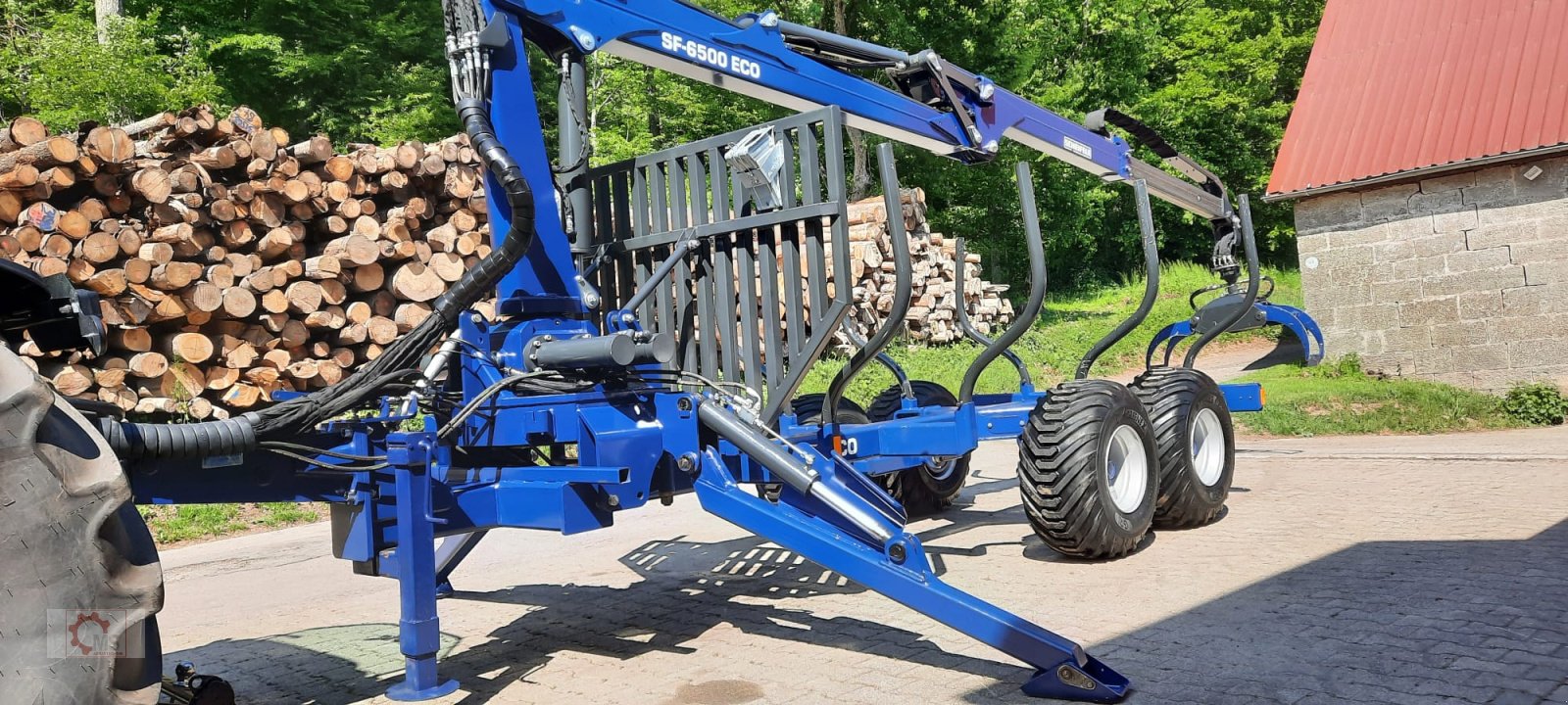 Rückewagen & Rückeanhänger tipa Scheifele SR 8 Rückewagen Forstkran 6500 Auflaufbremse, Gebrauchtmaschine u Tiefenbach (Slika 20)