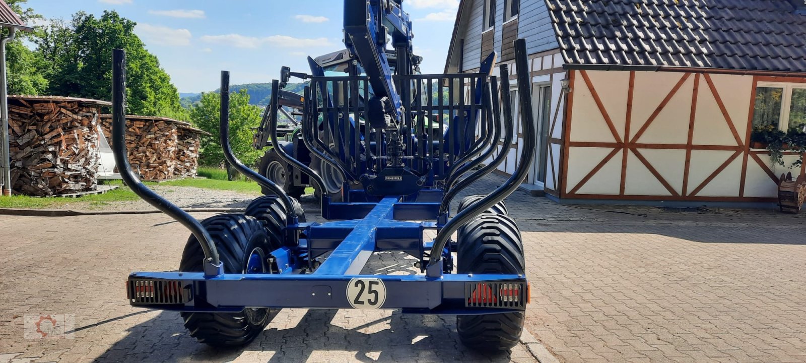 Rückewagen & Rückeanhänger tipa Scheifele SR 8 Rückewagen Forstkran 6500 Auflaufbremse, Gebrauchtmaschine u Tiefenbach (Slika 28)