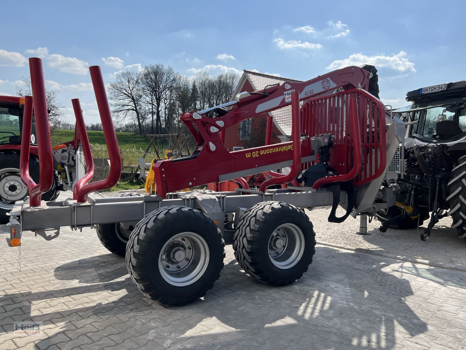 Rückewagen & Rückeanhänger typu Schlang & Reichart SR 1100, Neumaschine w Merkendorf (Zdjęcie 4)