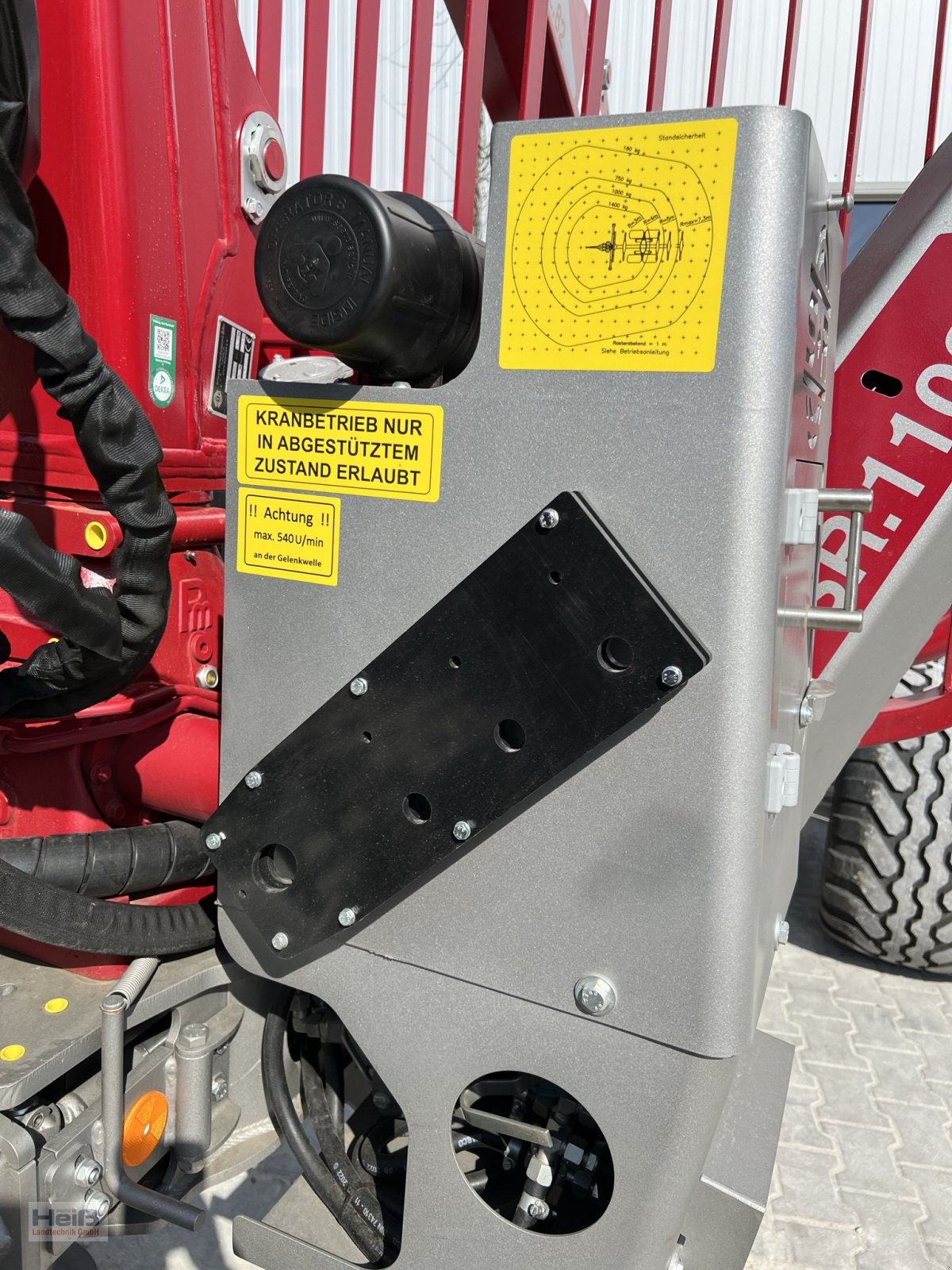 Rückewagen & Rückeanhänger a típus Schlang & Reichart SR 1100, Neumaschine ekkor: Merkendorf (Kép 9)