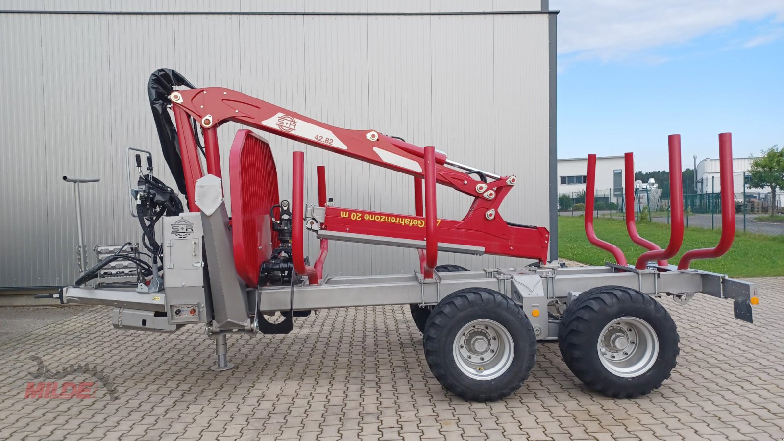 Rückewagen & Rückeanhänger a típus Schlang & Reichart SR 1100, Neumaschine ekkor: Creußen (Kép 1)