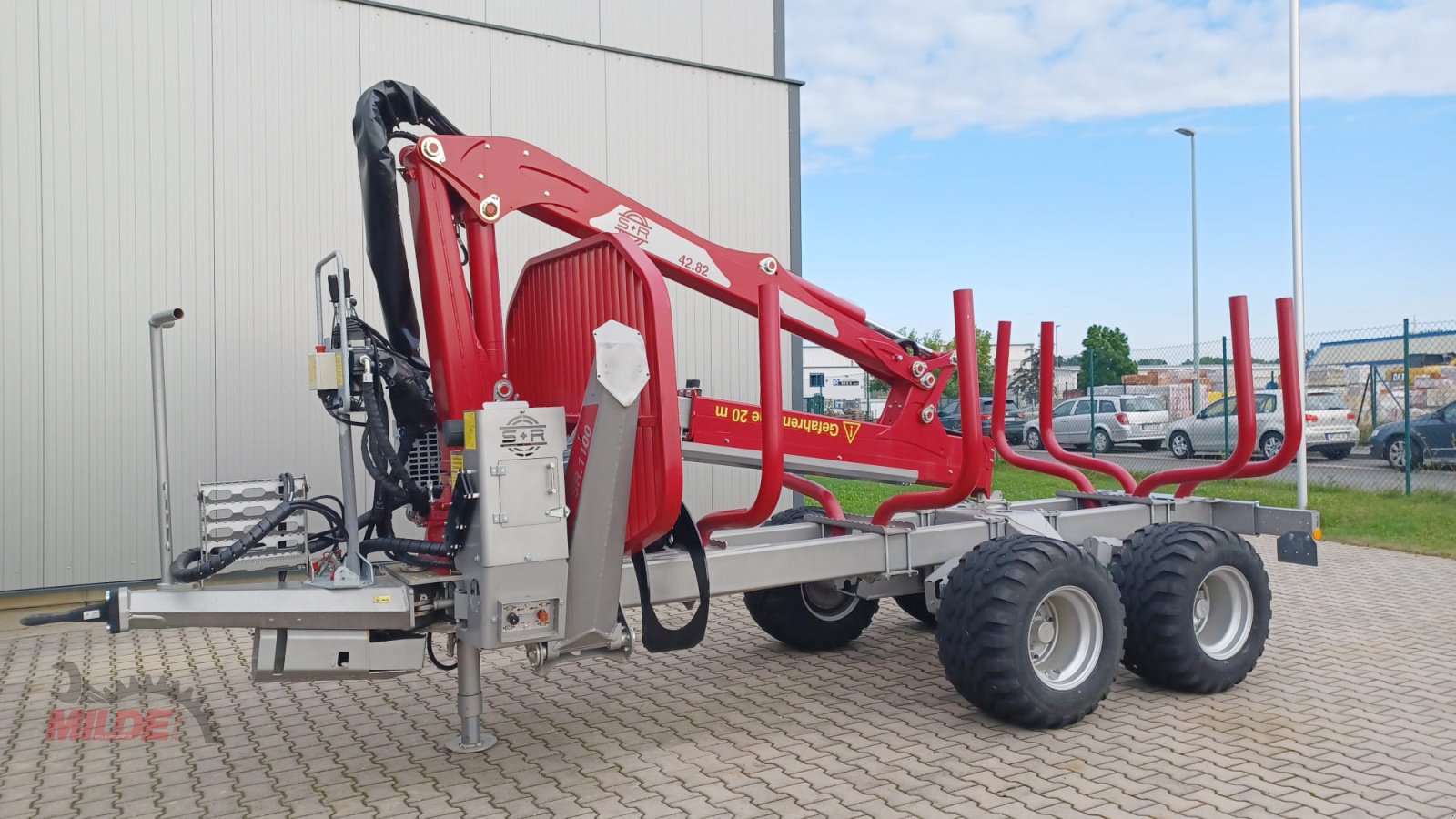 Rückewagen & Rückeanhänger a típus Schlang & Reichart SR 1100, Neumaschine ekkor: Creußen (Kép 2)