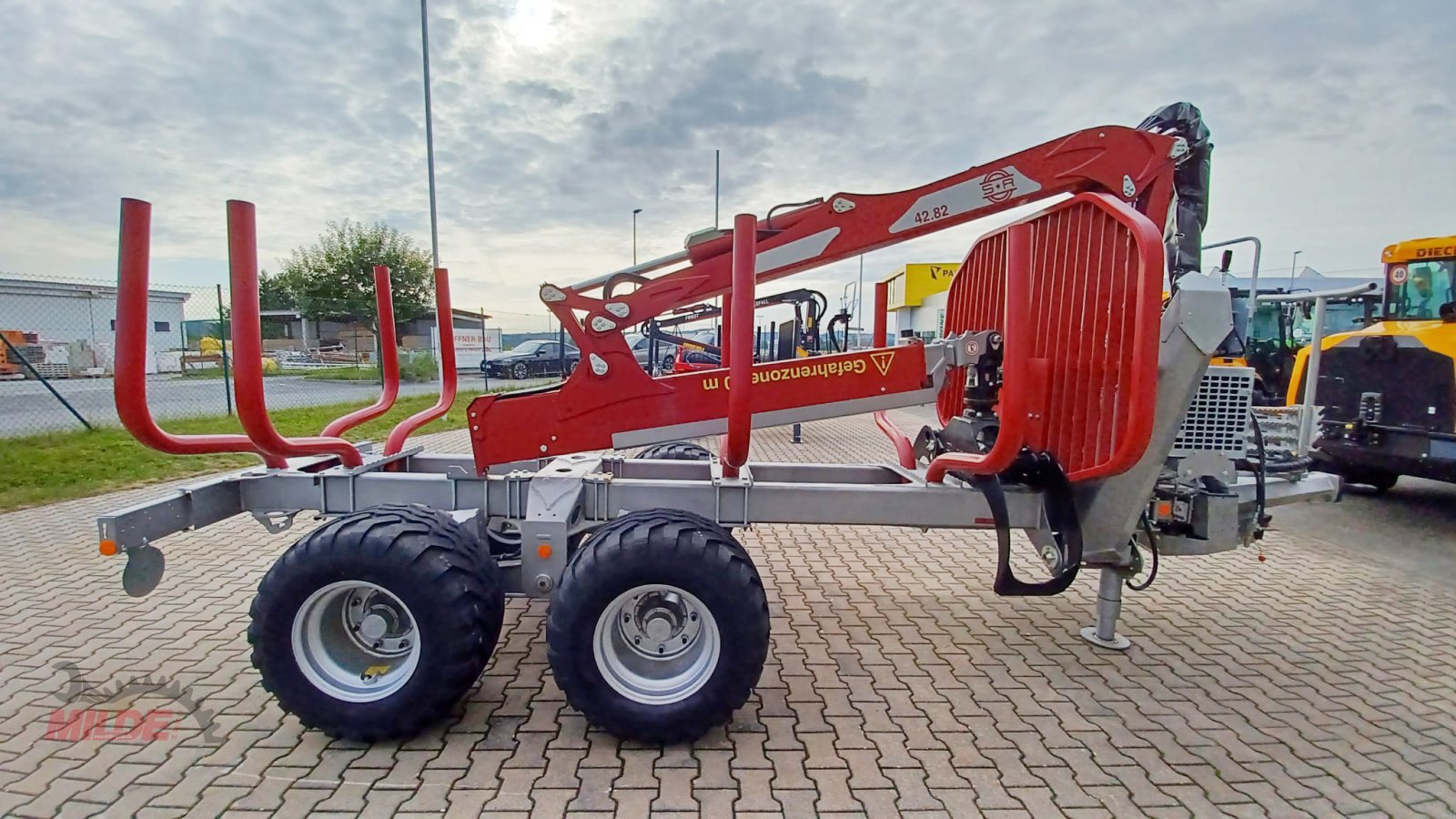 Rückewagen & Rückeanhänger a típus Schlang & Reichart SR 1100, Neumaschine ekkor: Creußen (Kép 4)