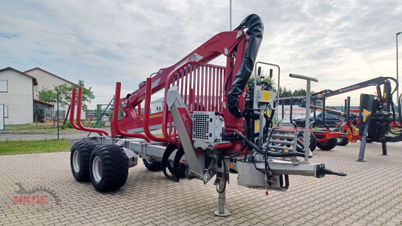 Rückewagen & Rückeanhänger a típus Schlang & Reichart SR 1100, Neumaschine ekkor: Creußen (Kép 5)