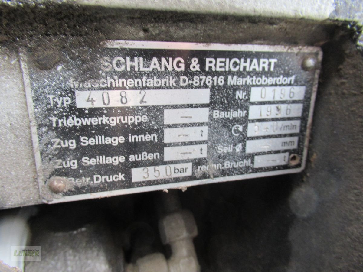 Rückewagen & Rückeanhänger tip Schlang & Reichart Triebachs Holzanhänger Typ 4082, Gebrauchtmaschine in Kaumberg (Poză 5)