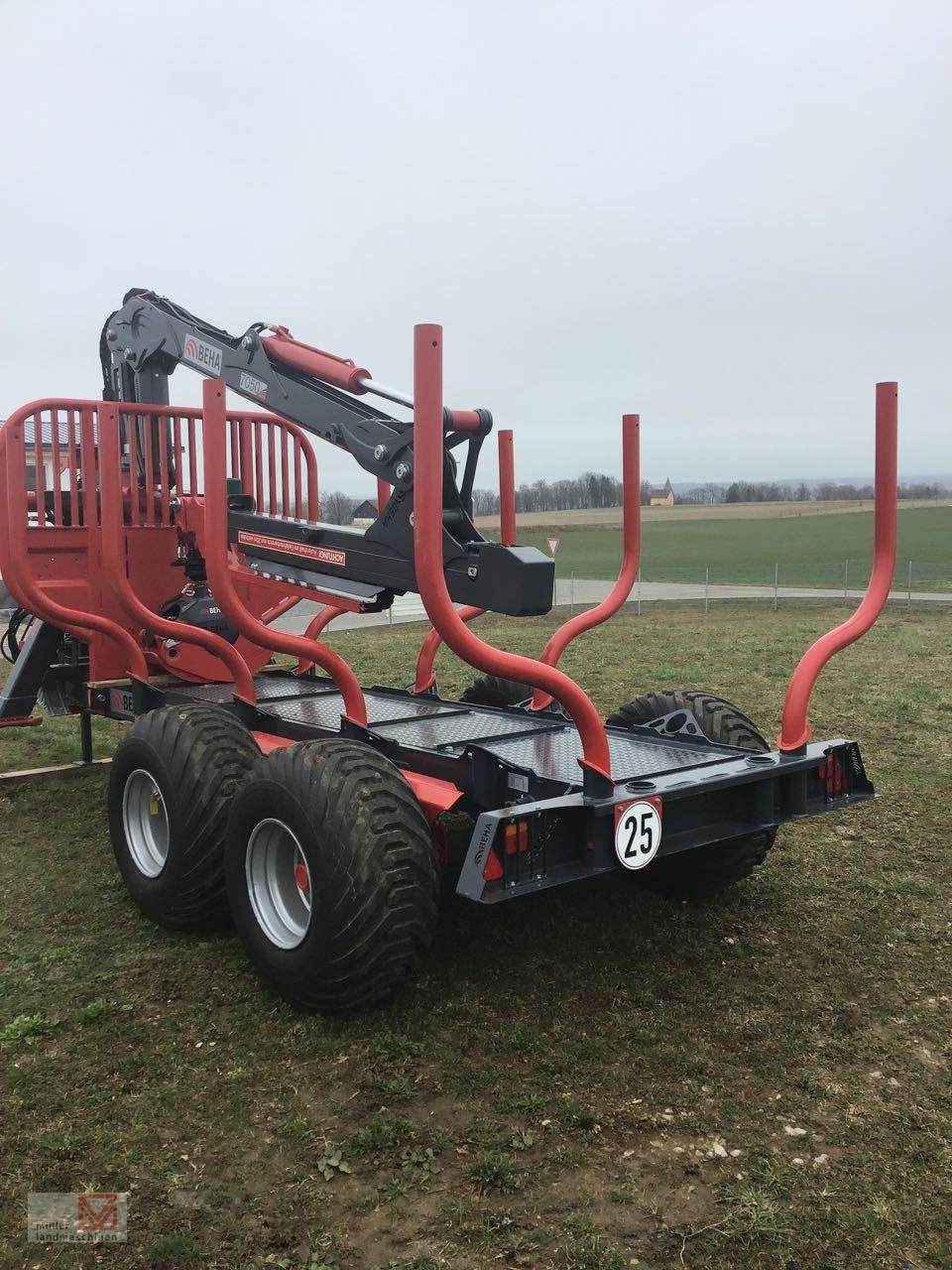 Rückewagen & Rückeanhänger a típus Sonstige Beha T810 + Crane 7050, Neumaschine ekkor: Bonndorf (Kép 3)