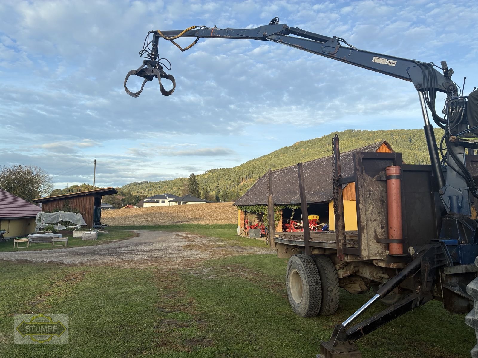 Rückewagen & Rückeanhänger a típus Sonstige Eigenbau + Penzkran, Gebrauchtmaschine ekkor: Grafenstein (Kép 1)