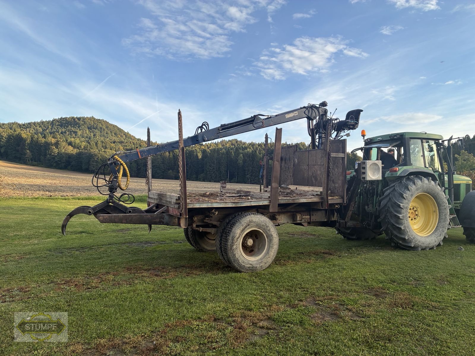 Rückewagen & Rückeanhänger a típus Sonstige Eigenbau + Penzkran, Gebrauchtmaschine ekkor: Grafenstein (Kép 15)