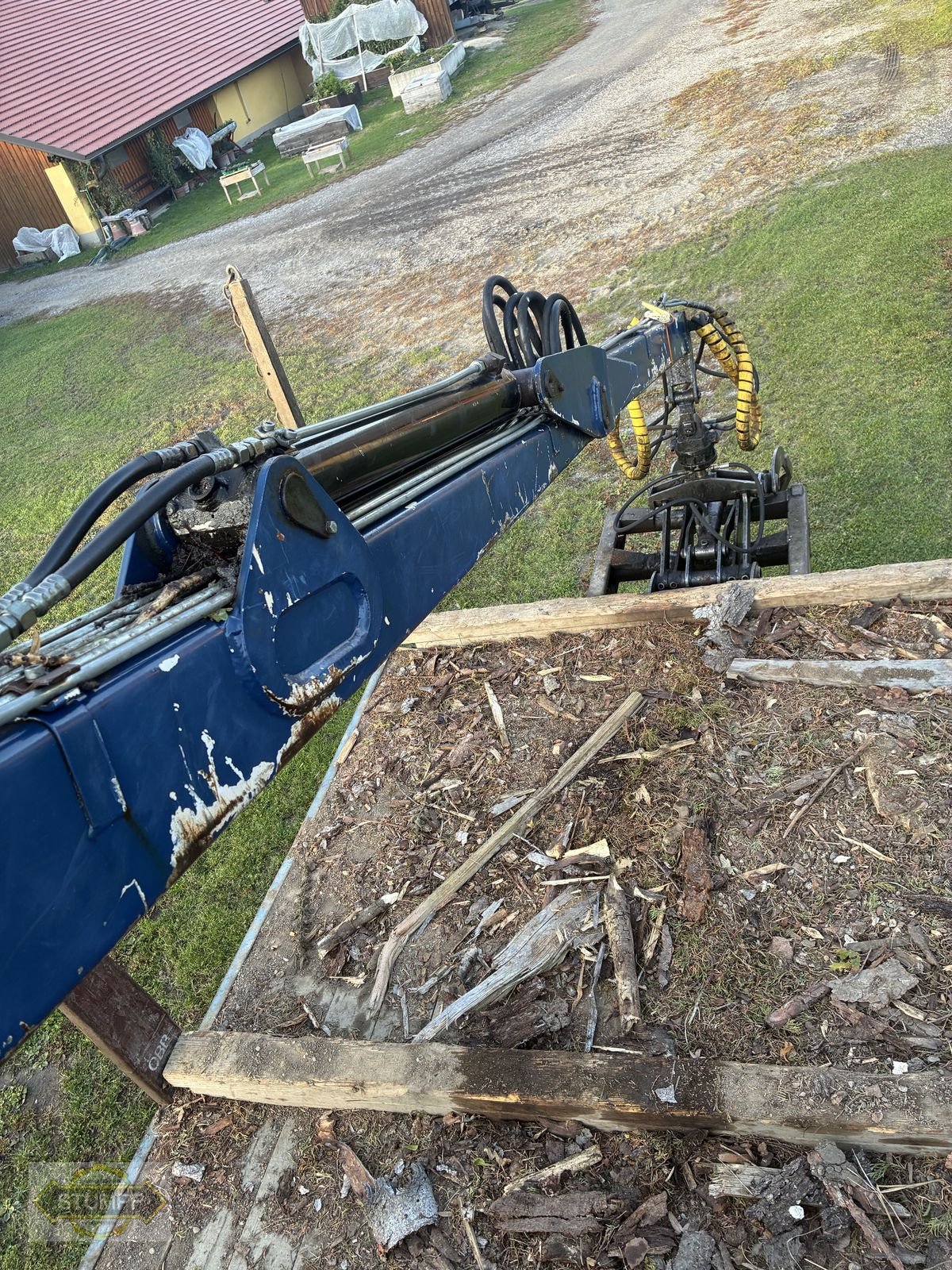 Rückewagen & Rückeanhänger a típus Sonstige Eigenbau + Penzkran, Gebrauchtmaschine ekkor: Grafenstein (Kép 2)