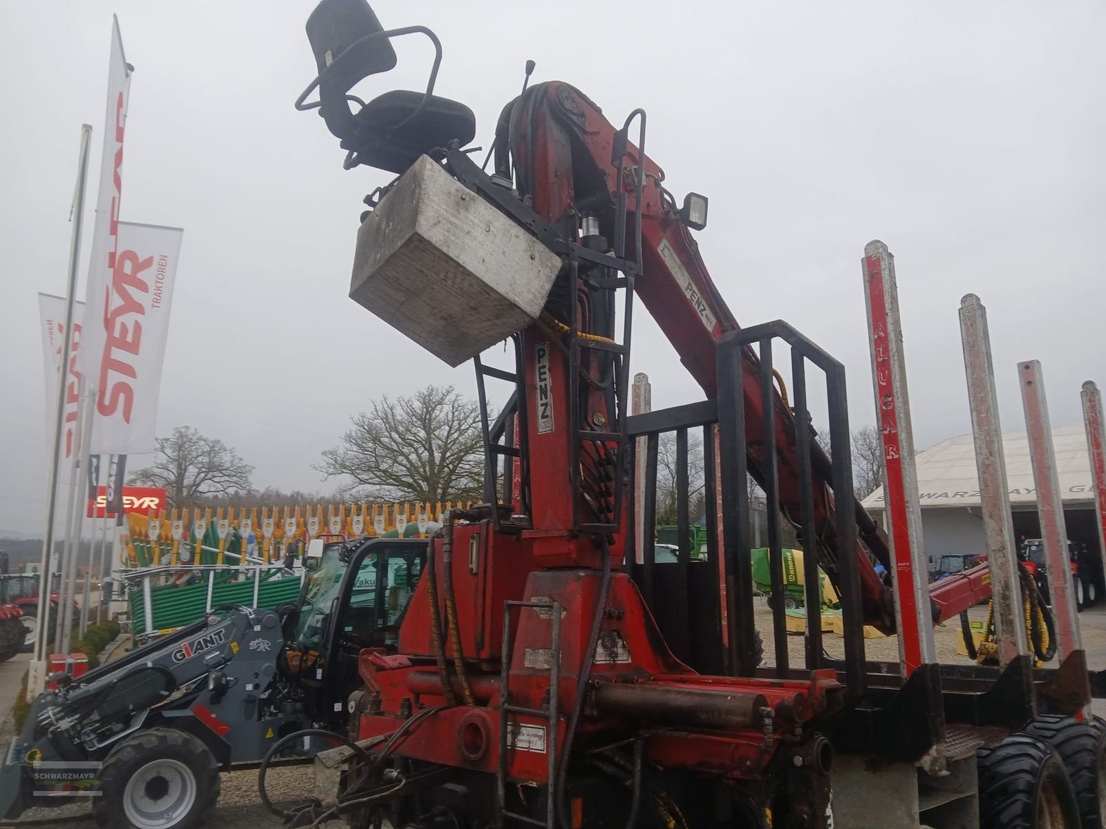 Rückewagen & Rückeanhänger типа Sonstige Eigenbau, Gebrauchtmaschine в Aurolzmünster (Фотография 11)