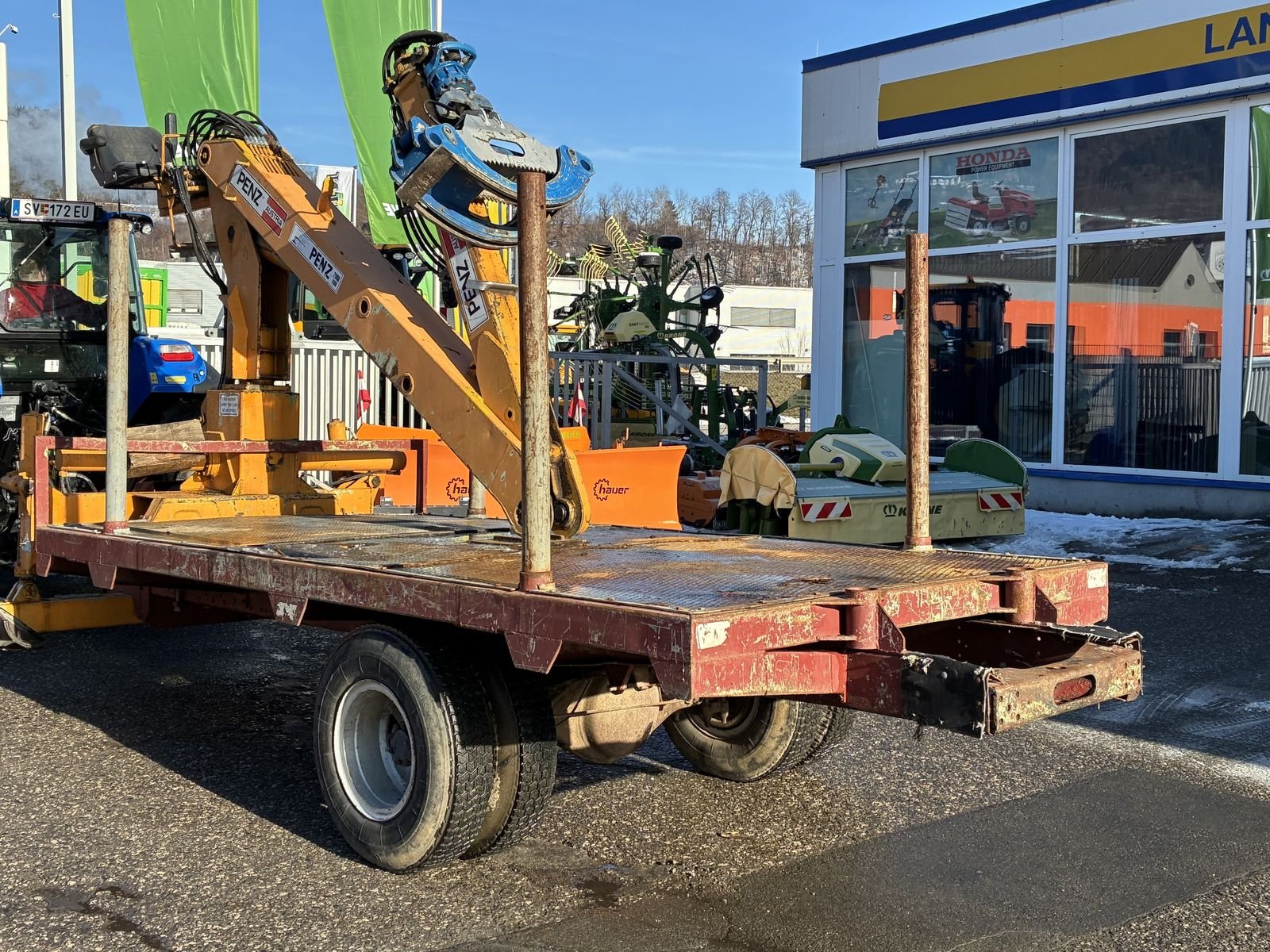 Rückewagen & Rückeanhänger tipa Sonstige Eigenbauanhänger mit Penz 6,7 m, Gebrauchtmaschine u Villach (Slika 7)