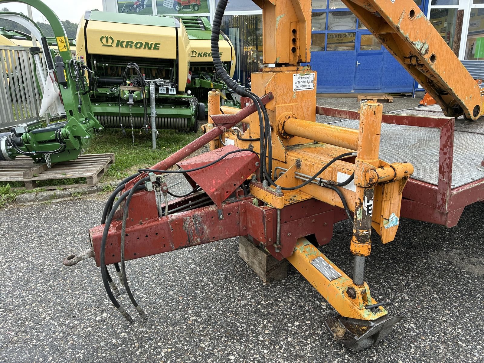 Rückewagen & Rückeanhänger Türe ait Sonstige Eigenbauanhänger + Penz 6,7 m, Gebrauchtmaschine içinde Villach (resim 3)