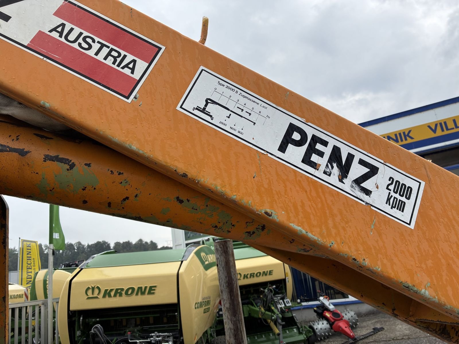 Rückewagen & Rückeanhänger Türe ait Sonstige Eigenbauanhänger + Penz 6,7 m, Gebrauchtmaschine içinde Villach (resim 4)