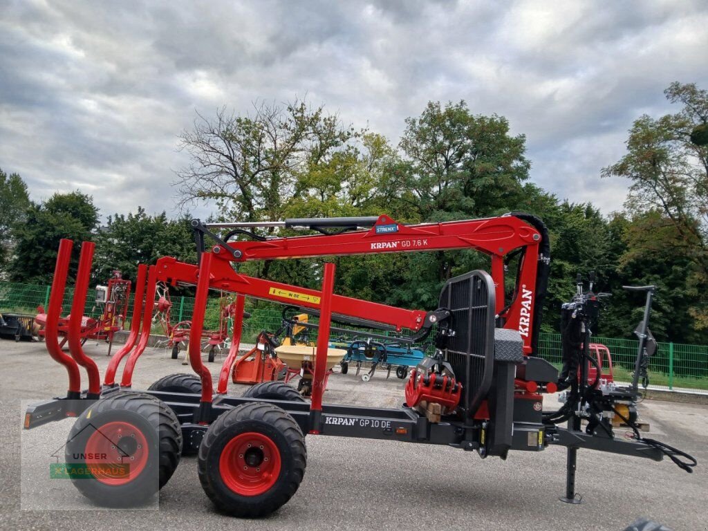 Rückewagen & Rückeanhänger типа Sonstige KRPAN FORSTANHÄNGER GP10DF MIT KRAN, Neumaschine в Aschbach (Фотография 8)