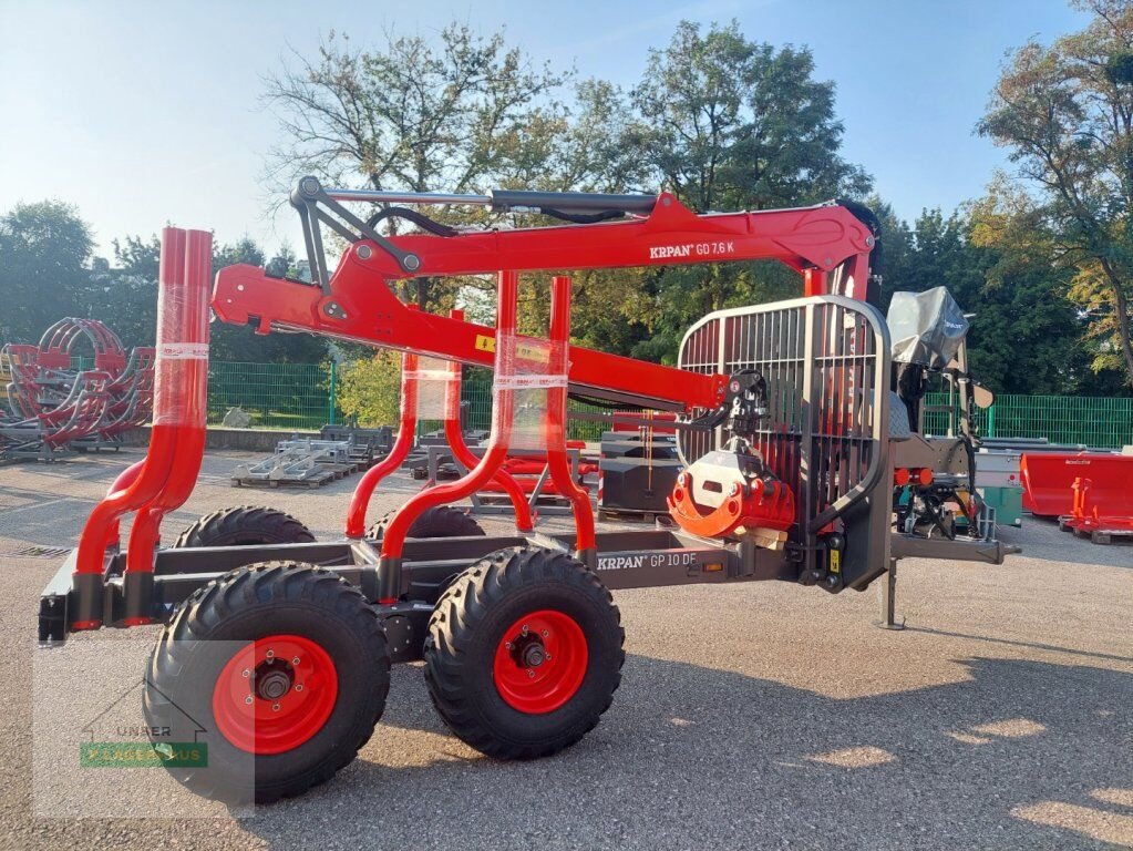 Rückewagen & Rückeanhänger типа Sonstige KRPAN FORSTANHÄNGER GP10DF MIT KRAN, Neumaschine в Aschbach (Фотография 1)