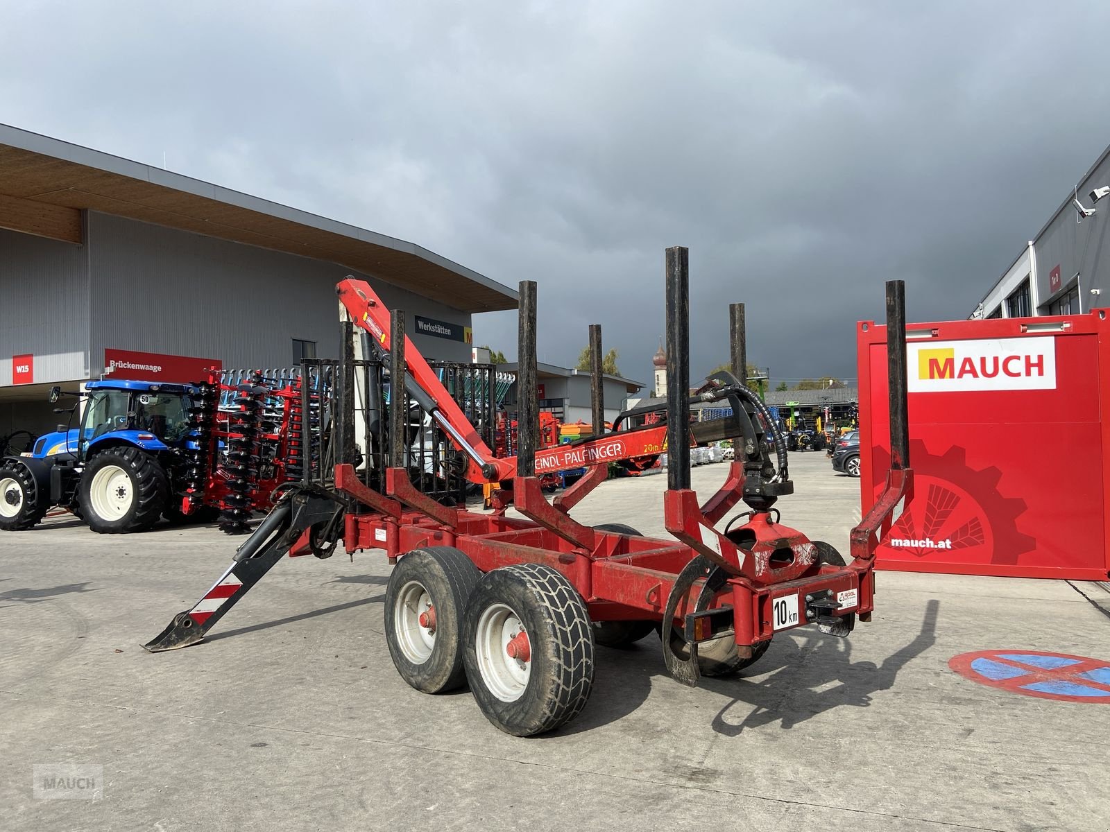 Rückewagen & Rückeanhänger a típus Sonstige Rögl Rückewagen + Palfinger Z4060, Gebrauchtmaschine ekkor: Burgkirchen (Kép 8)