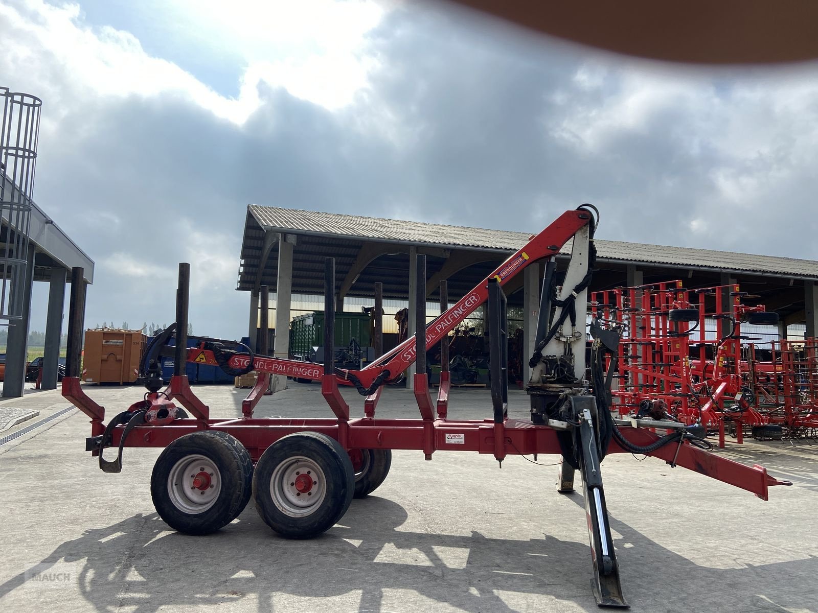 Rückewagen & Rückeanhänger a típus Sonstige Rögl Rückewagen + Palfinger Z4060, Gebrauchtmaschine ekkor: Burgkirchen (Kép 4)