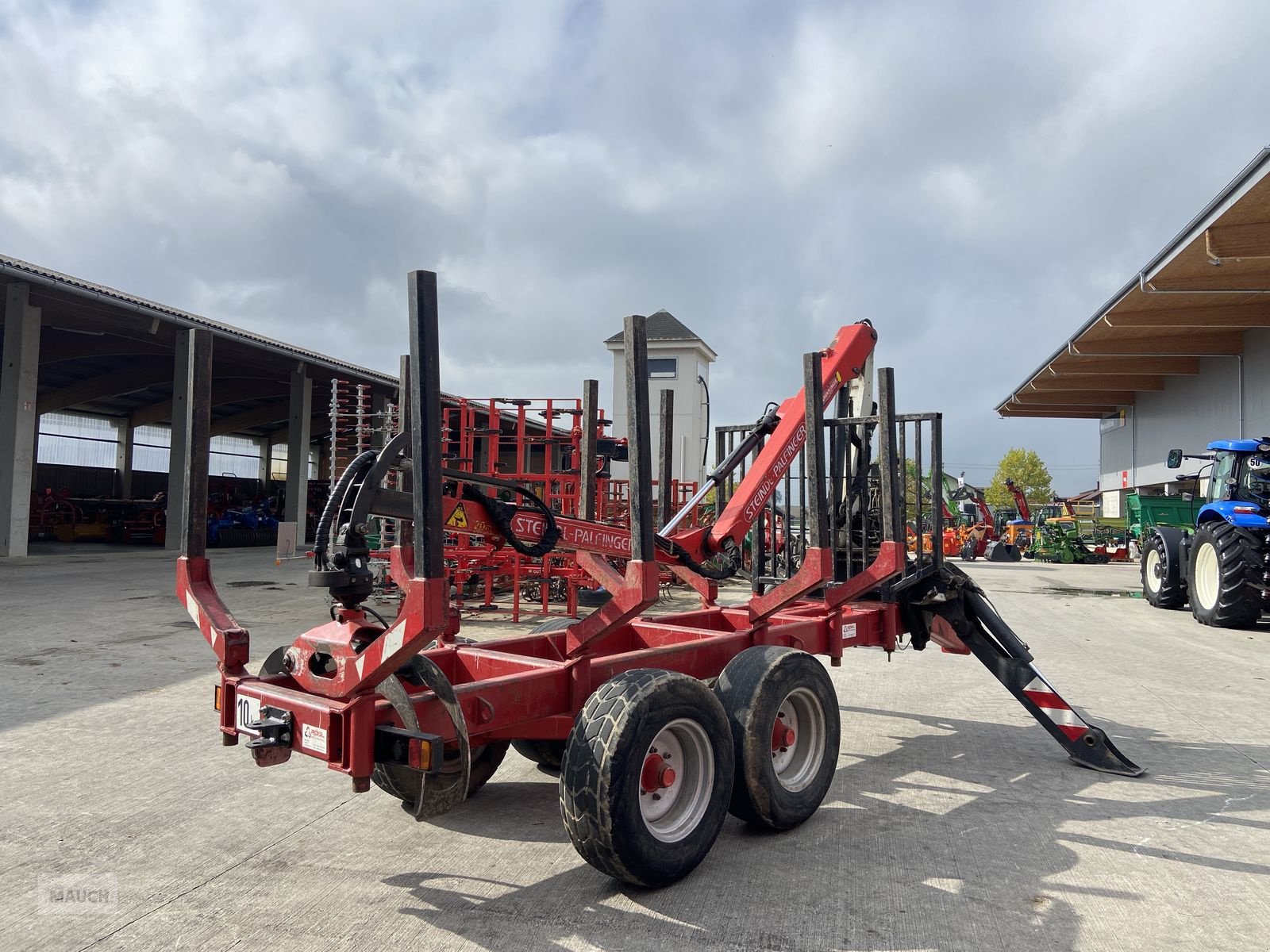 Rückewagen & Rückeanhänger a típus Sonstige Rögl Rückewagen + Palfinger Z4060, Gebrauchtmaschine ekkor: Burgkirchen (Kép 5)