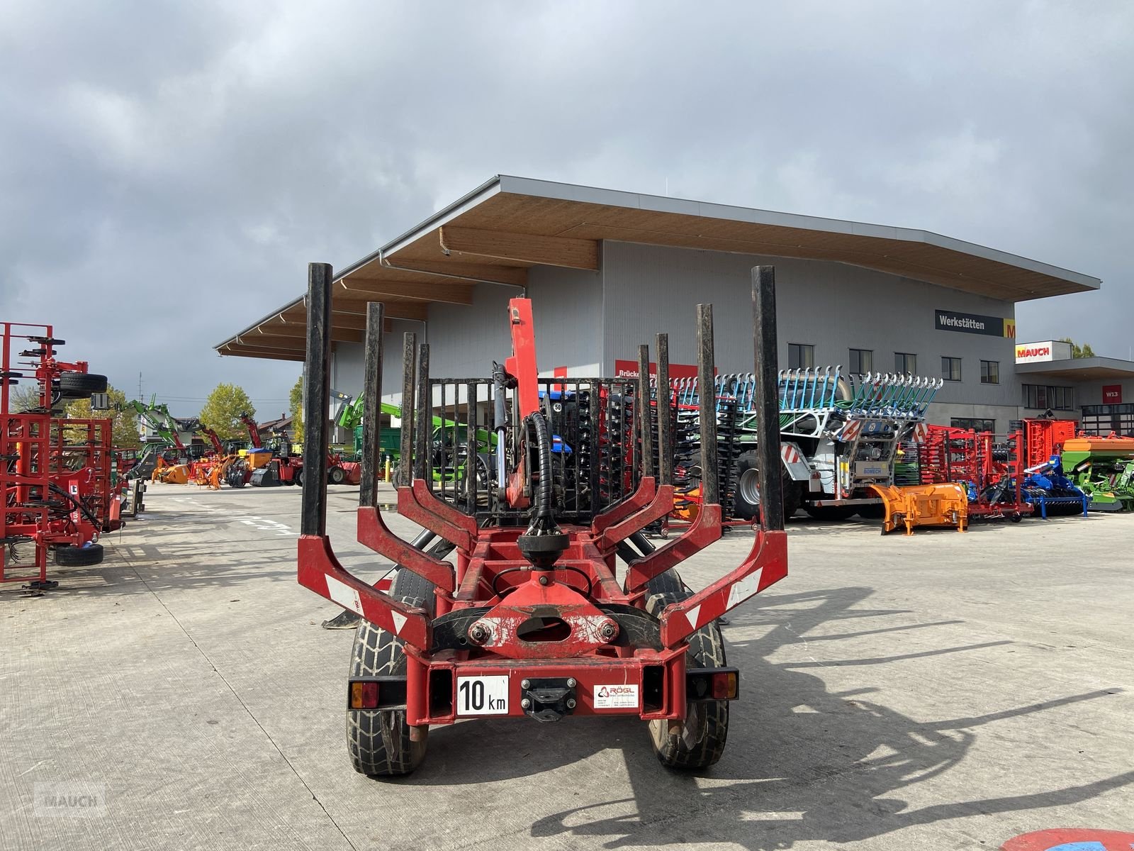 Rückewagen & Rückeanhänger a típus Sonstige Rögl Rückewagen + Palfinger Z4060, Gebrauchtmaschine ekkor: Burgkirchen (Kép 7)