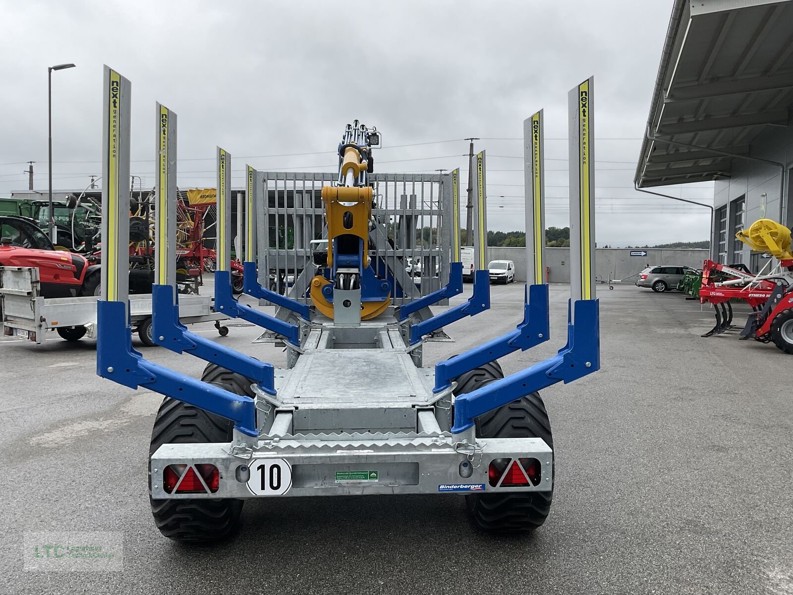 Rückewagen & Rückeanhänger типа Sonstige Rückewagen RW 10 Alpin  mit Kran FK7000L, Gebrauchtmaschine в Redlham (Фотография 9)